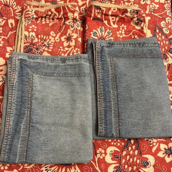 Ralph Lauren Queen 5-piece Duvet Cover set with 2 shams & 2 Queen Denim shams - Picture 4 of 11